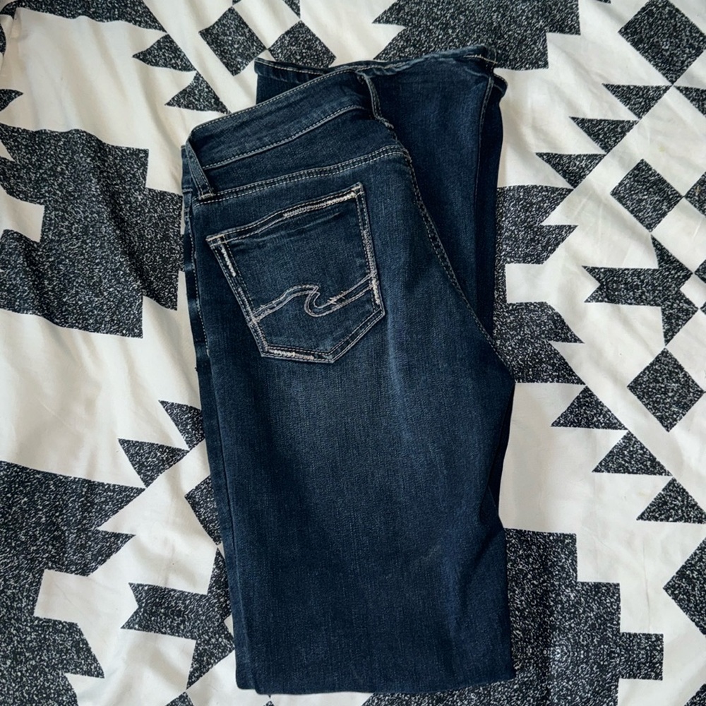 Silver jeans